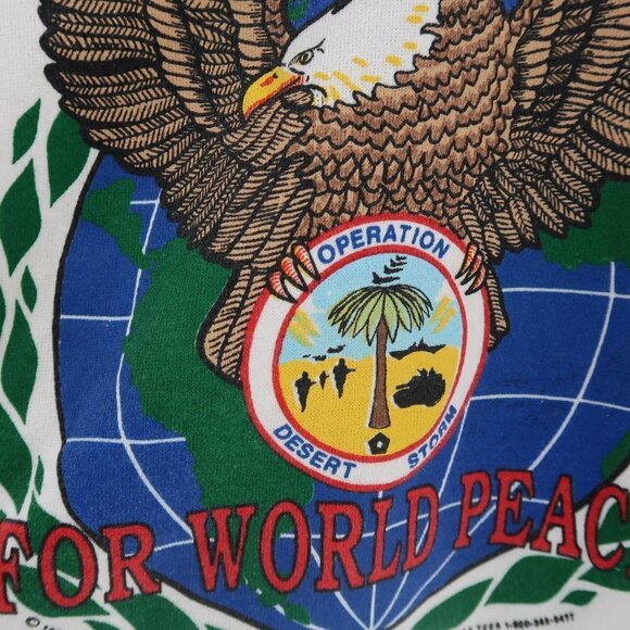 Vintage Operation Desert Storm Sweatshirt 1990-1991 Ultra Sweats Size Men's XXL - Picture 5 of 13